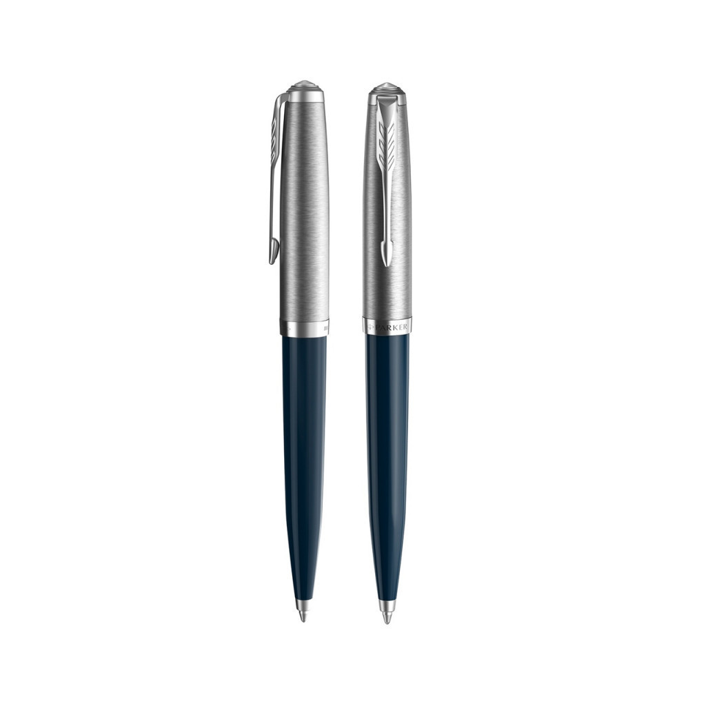 Ручка кулькова Parker PARKER 51 Midnight Blue CT BP (55 232) - зображення 2