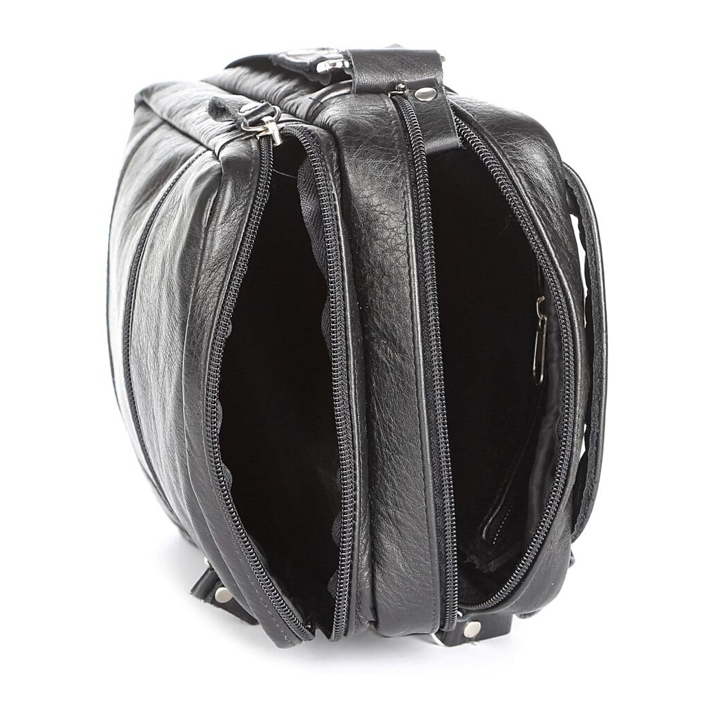 Сумка Shvigel Шкіряна Чорна (00926) - зображення 7