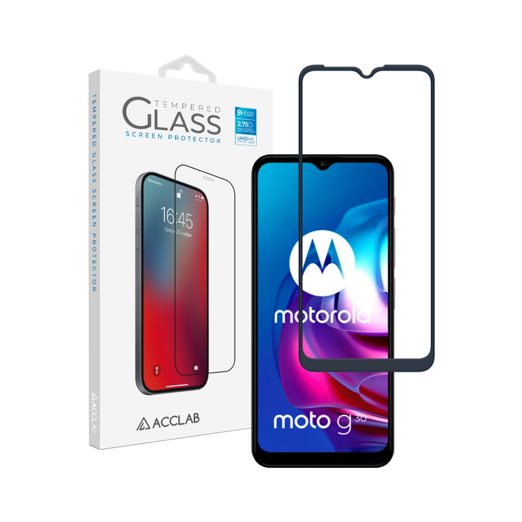 Скло захисне ACCLAB Full Glue MOTO G10/G30 (1283126514371) - зображення 1