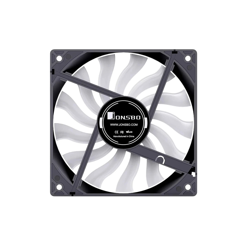 Кулер до корпусу JONSBO 12020 Black - зображення 5