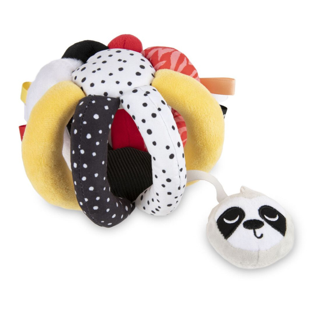 Брязкальце Canpol м'ячик з пищалкою BabiesBoo (68/089) - изображение 8