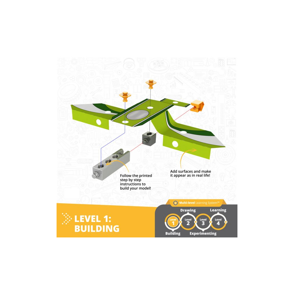 Конструктор Engino Stem Як працює сонячна енергія (STL20-EN) - зображення 4