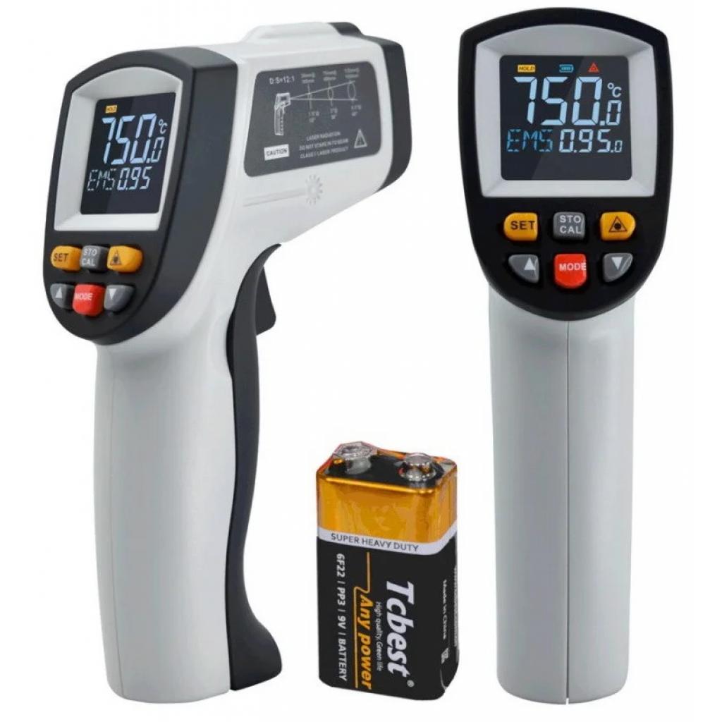 Пірометр Benetech інфрачервоний -50-750°C GT750 (GT750) - зображення 6