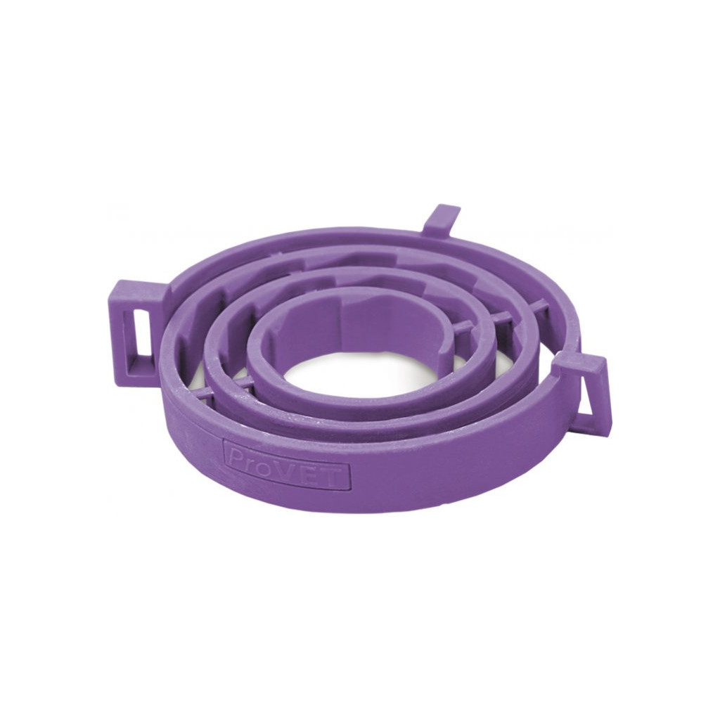 Нашийник для тварин ProVET Profiline для великих порід (інсектоакарицид) 70 см фіолетовий (4823082430987) - изображение 3