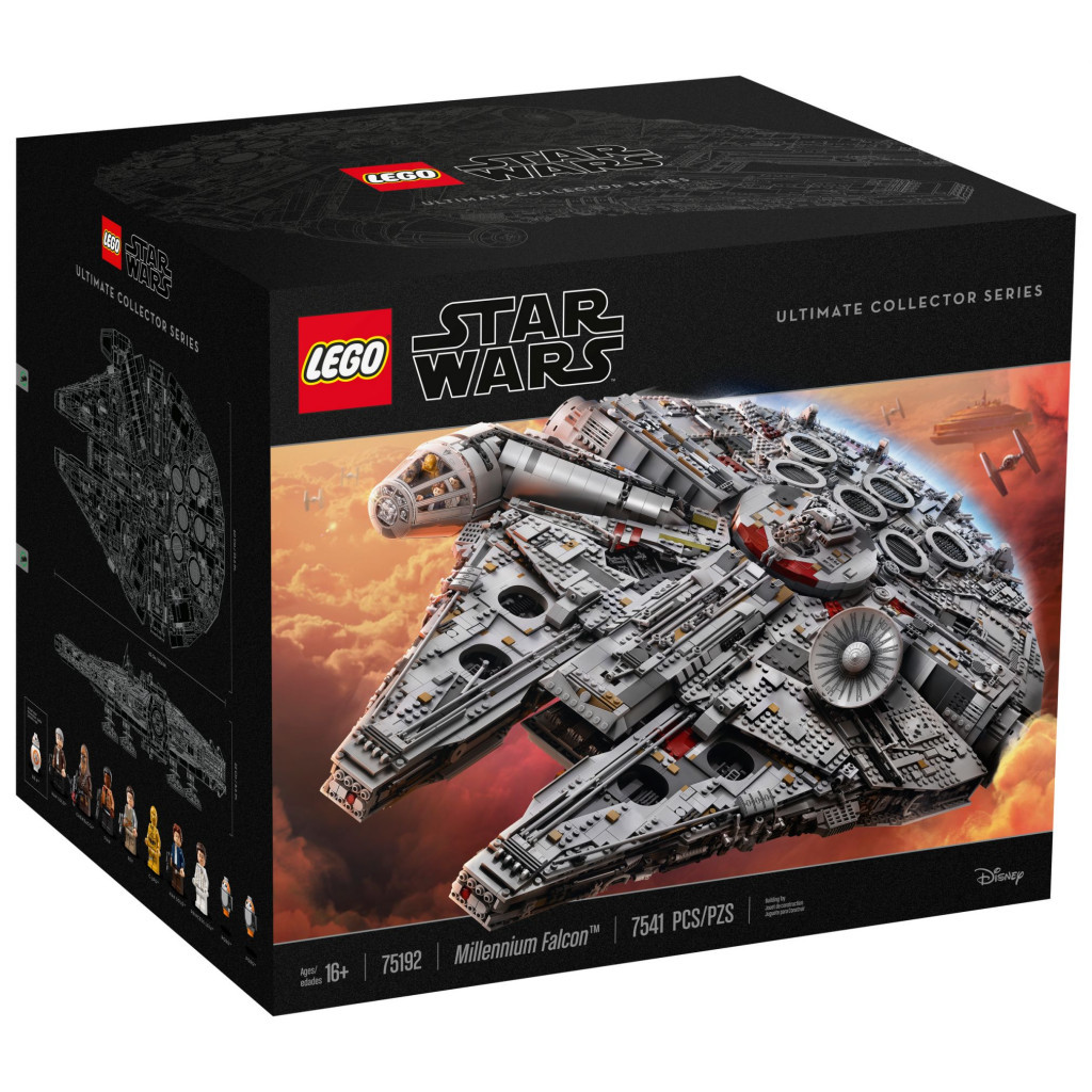 Конструктор LEGO Star Wars Сокол Тысячелетия Millennium Falcon 7541 деталь (75192) - зображення 1