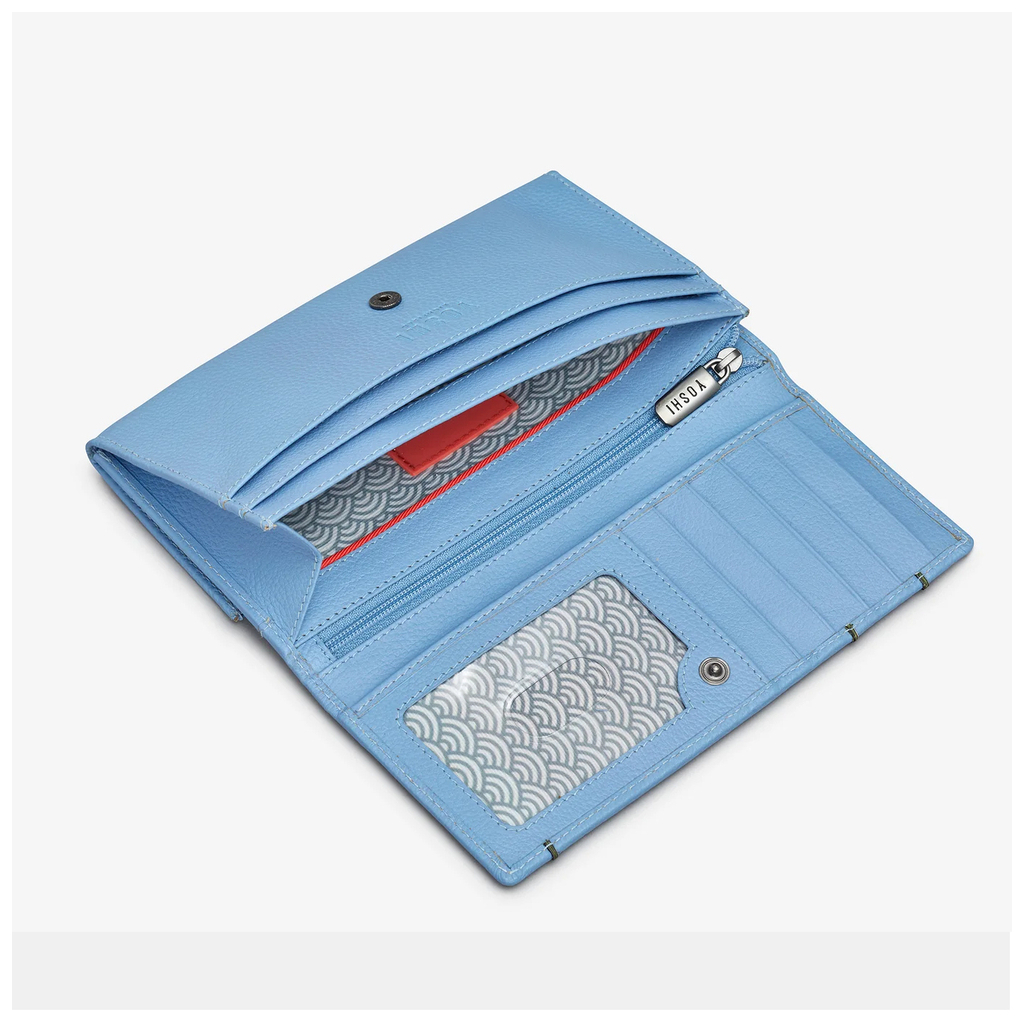 Гаманець Yoshi Y1030 Hodson Bee Happy Blue (Y1030 BEE 21) - зображення 3