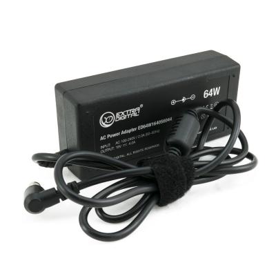 Блок живлення до ноутбуку Extradigital Sony 16V, 4A, 64W (6.0x4.4) (PSS3844) - зображення 1
