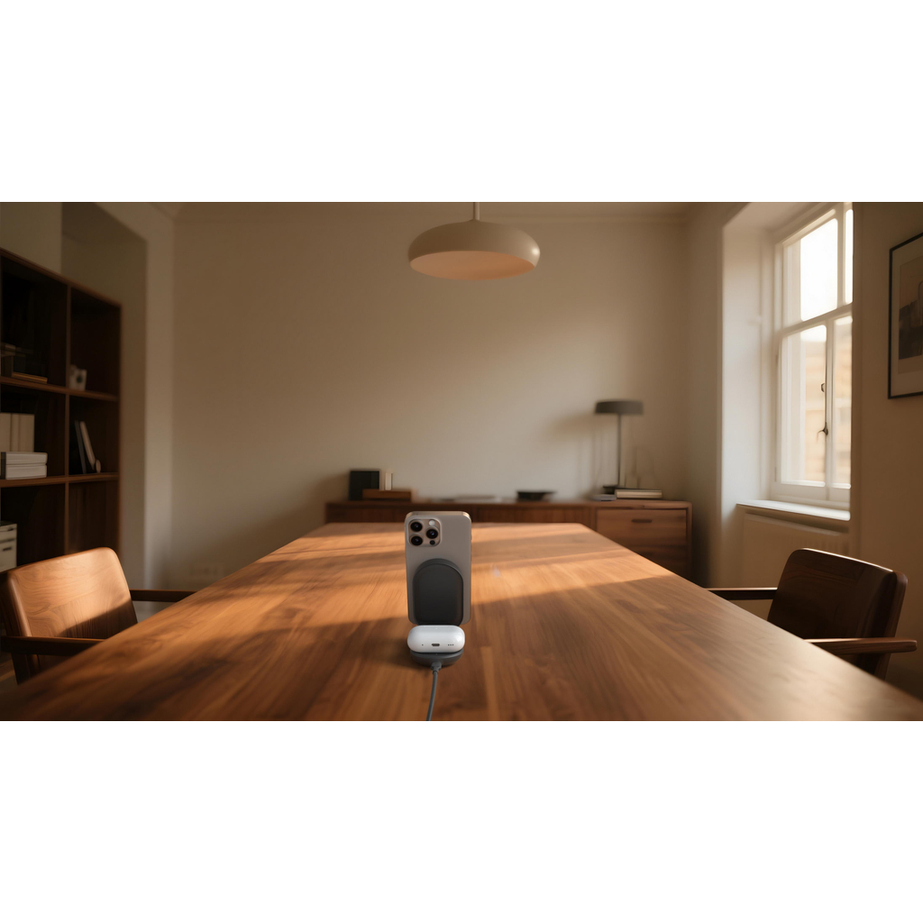 Зарядний пристрій Belkin UltraCharge Wireless 2-in-1 25W black (WIZ039KQBK) - изображение 4