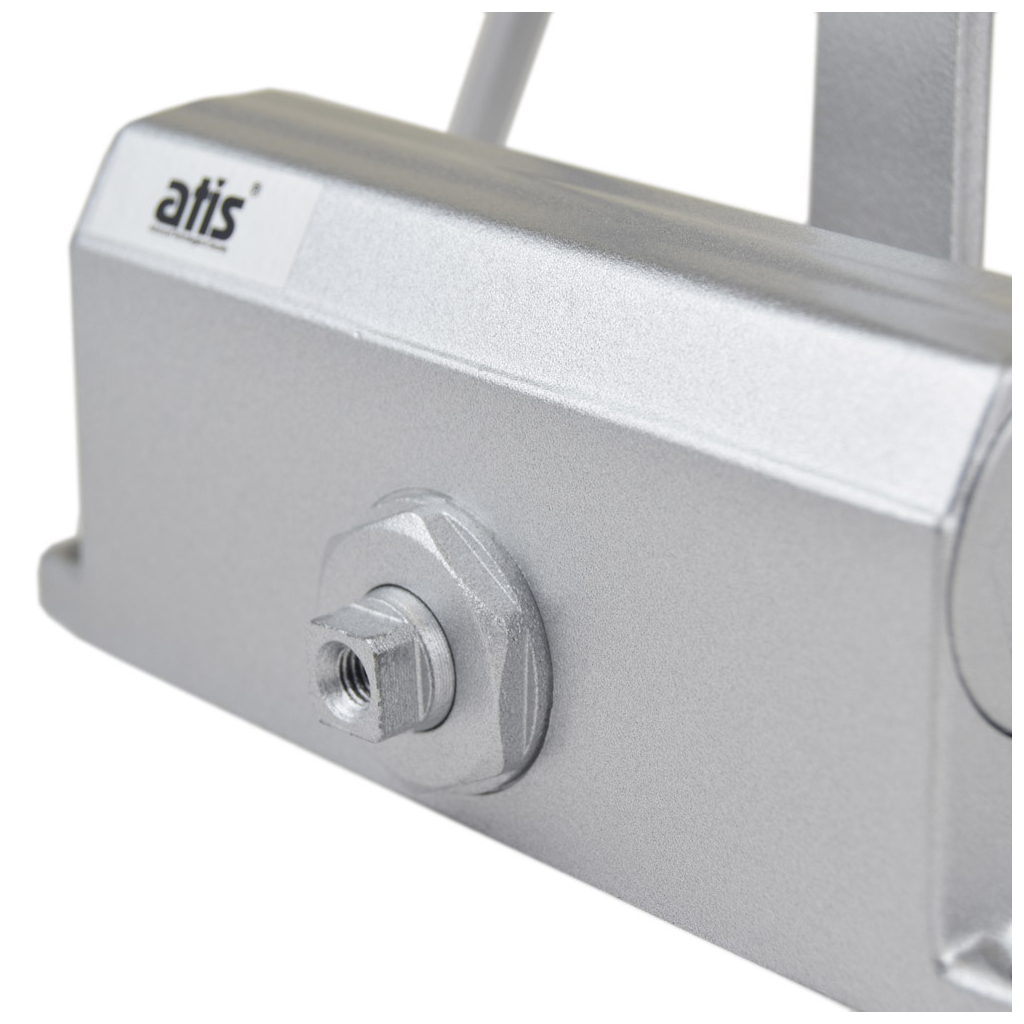 Доводчик двері Atis DC-5036-BC Silver - изображение 2
