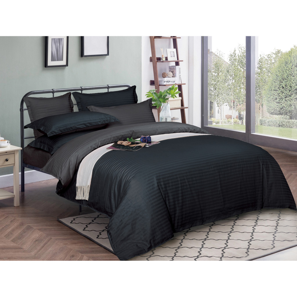 Постільна білизна MirSon Satin Stripe 30-0021 + 30-0012 Yamindi 110х140 Дитяча (2200005247549) - зображення 1