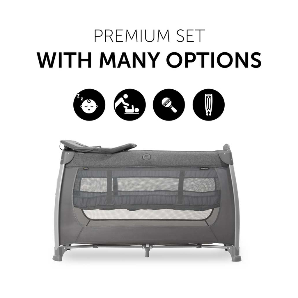 Дитячий манеж Hauck Play N Relax (Melange Charcoal) (60009-2) - зображення 6