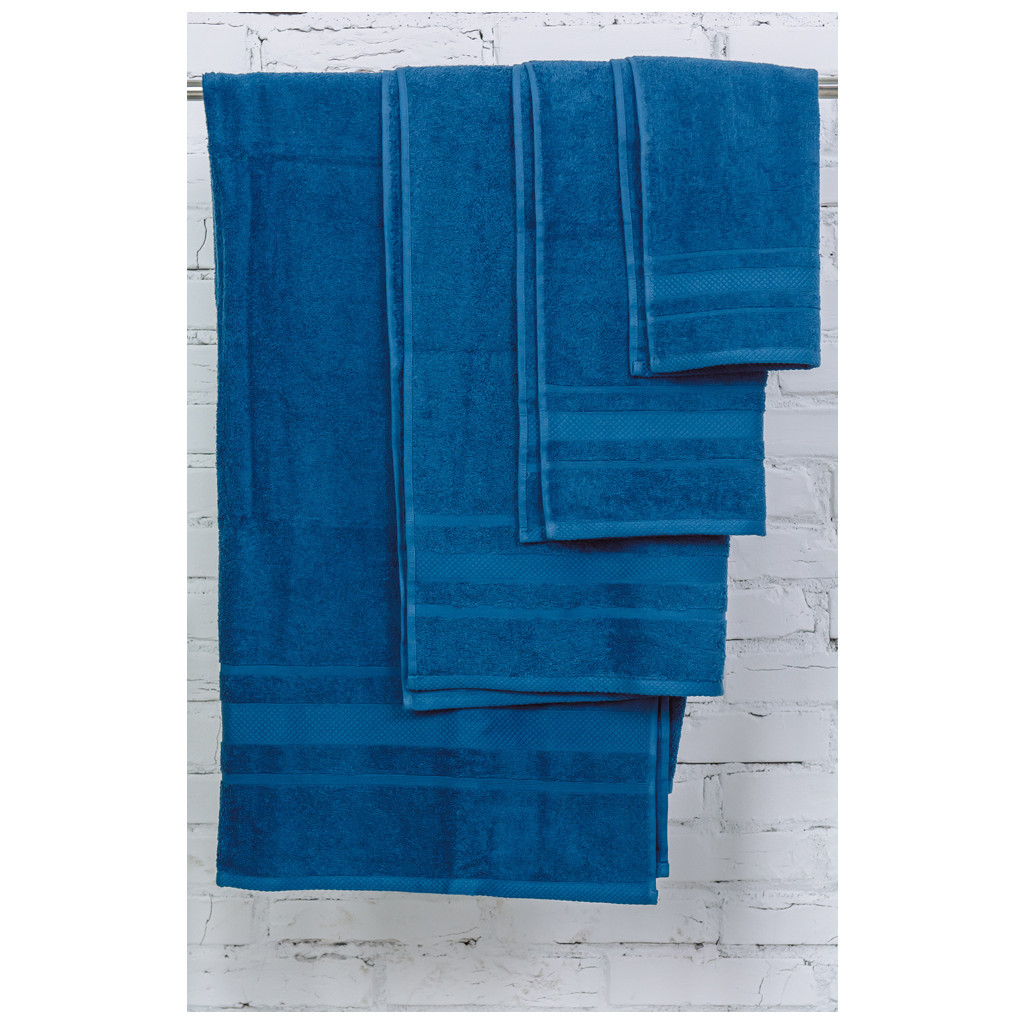 Рушник MirSon набір банний 5015 SoftNess Blueberry 40x70, 50x90, 70x140, 100x150 (2200003183399) - зображення 2