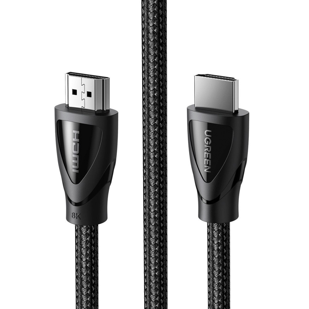 Кабель мультимедійний HDMI M to HDMI M 1.5m braided HD140 black UGREEN (80402) - зображення 1