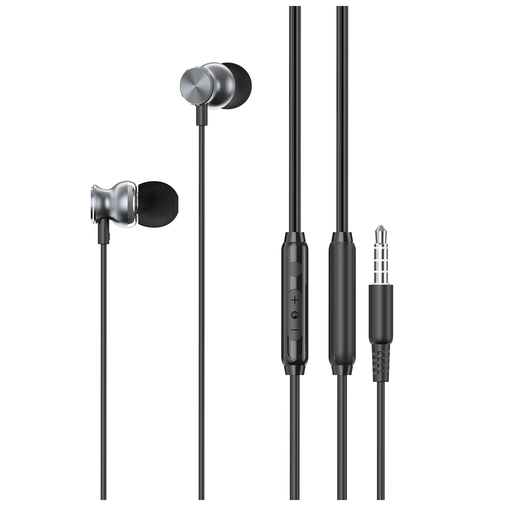 Навушники ColorWay 3.5 mm Wired Earphone UrbanBeat Black (CW-WD03BK) - зображення 1