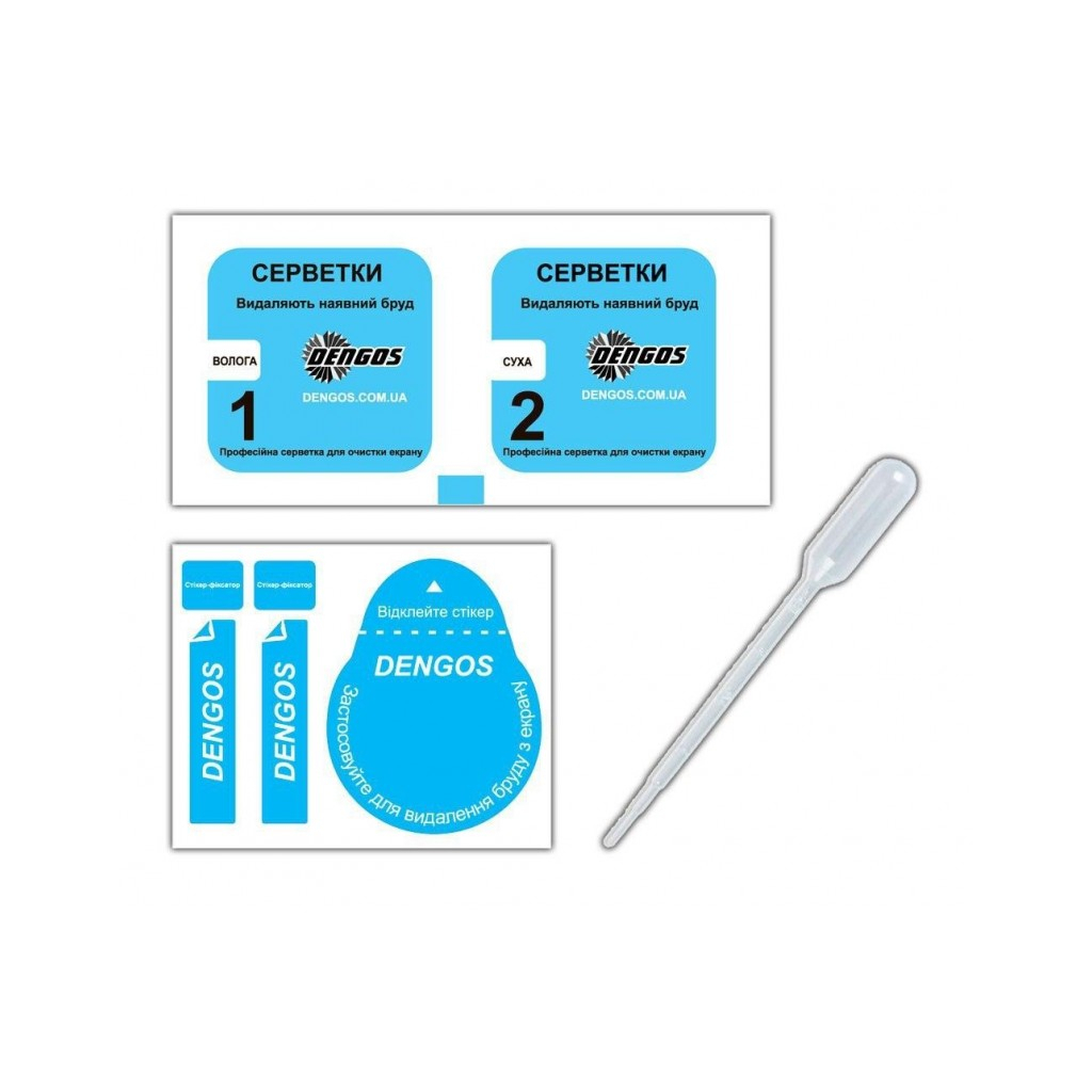 Скло захисне Dengos Full Glue Matte для iPhone 13/13 Pro (black) (TGFG-MATT-40) - зображення 2