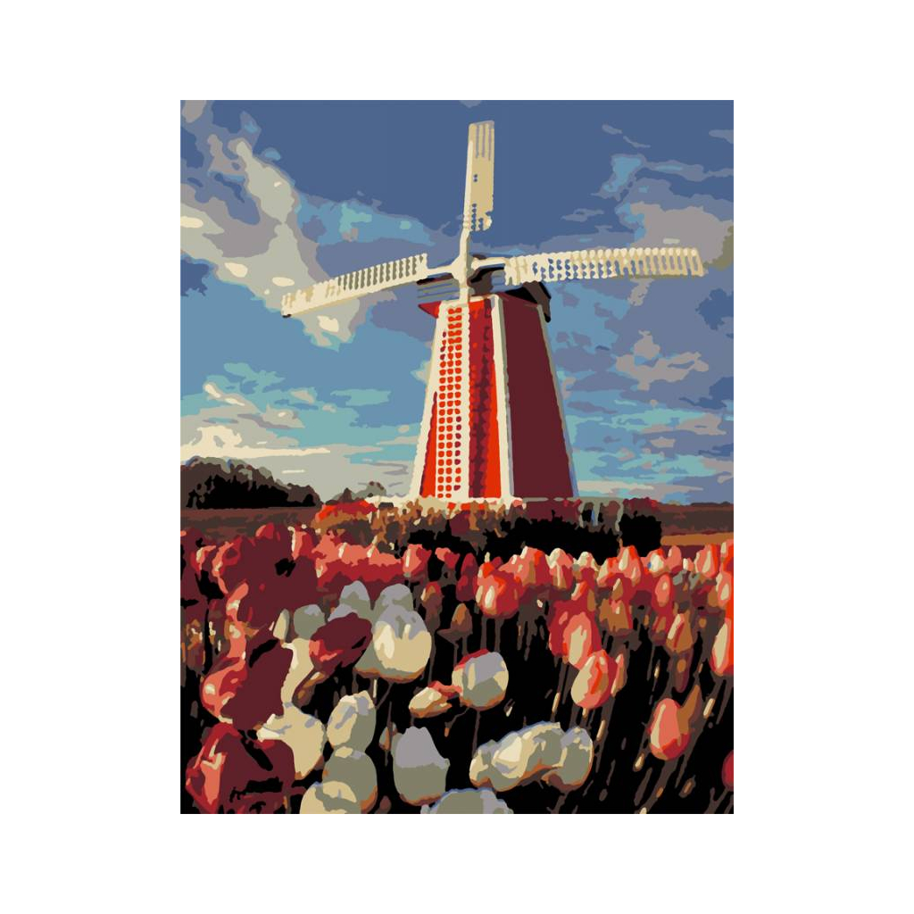 Картина по номерам Rosa Start Старий млин 35х45 см (4823098512653) - изображение 1