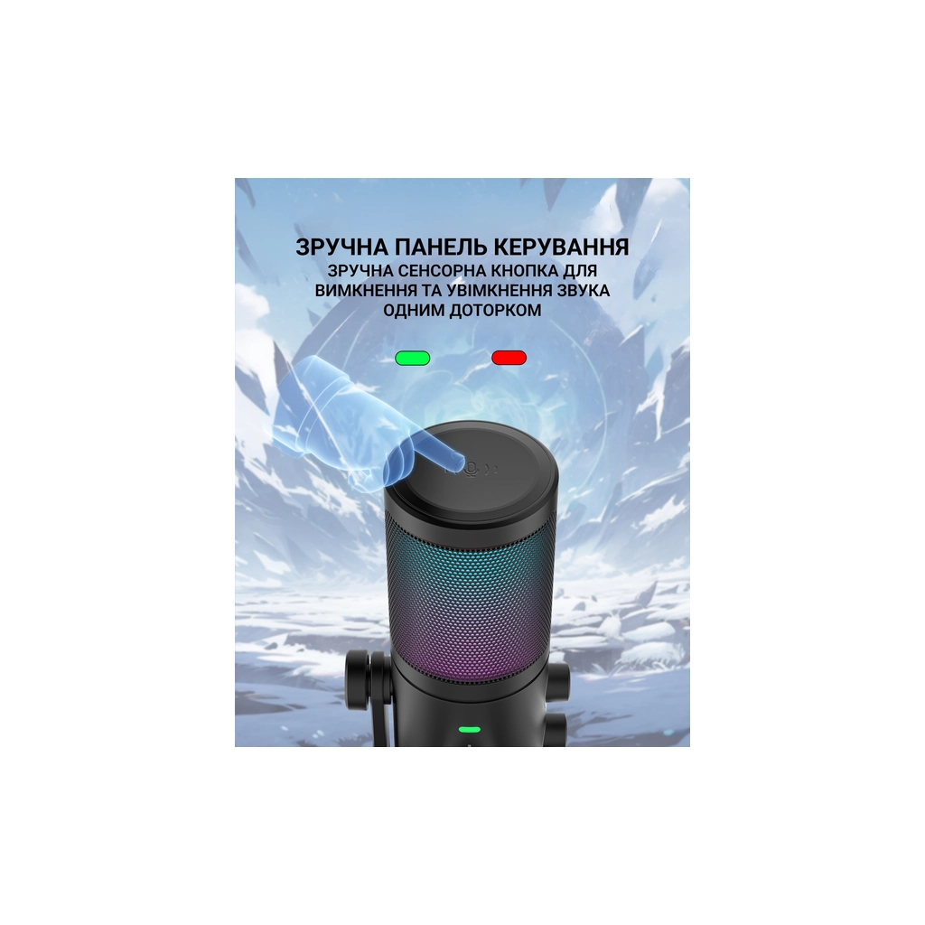 Мікрофон Fifine AM6 USB Black (AM6) - зображення 10