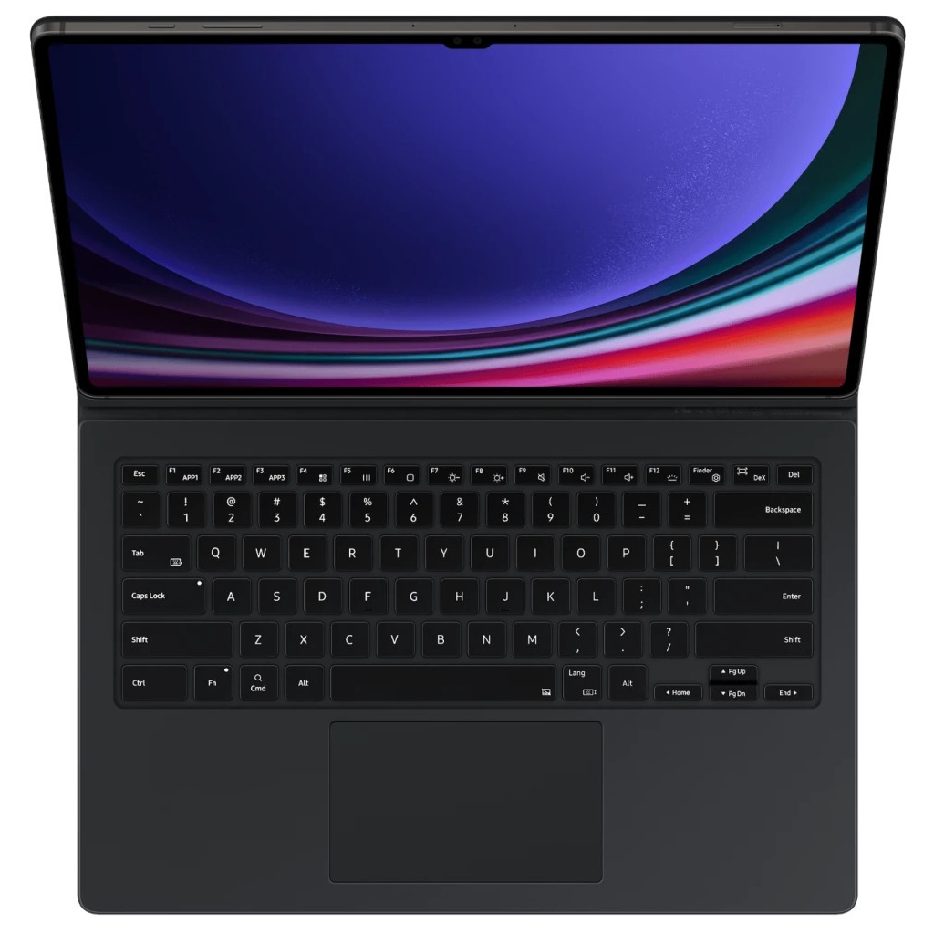 Чохол до планшета Samsung Tab S9 Ultra Book Cover Keyboard Black (EF-DX915BBEGUA) - зображення 6