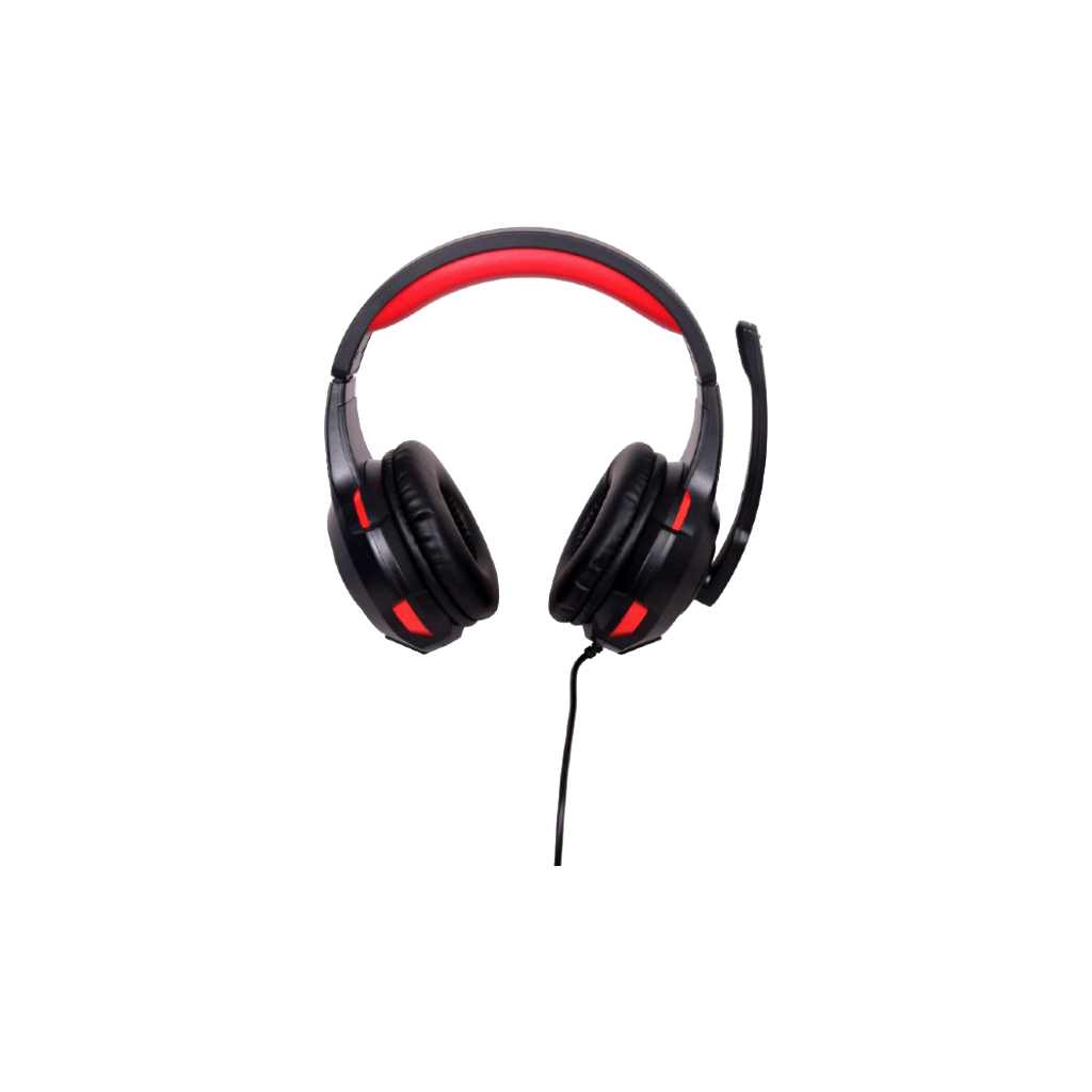 Навушники Gembird GHS-U-5.1-01 Black/Red (GHS-U-5.1-01) - зображення 2