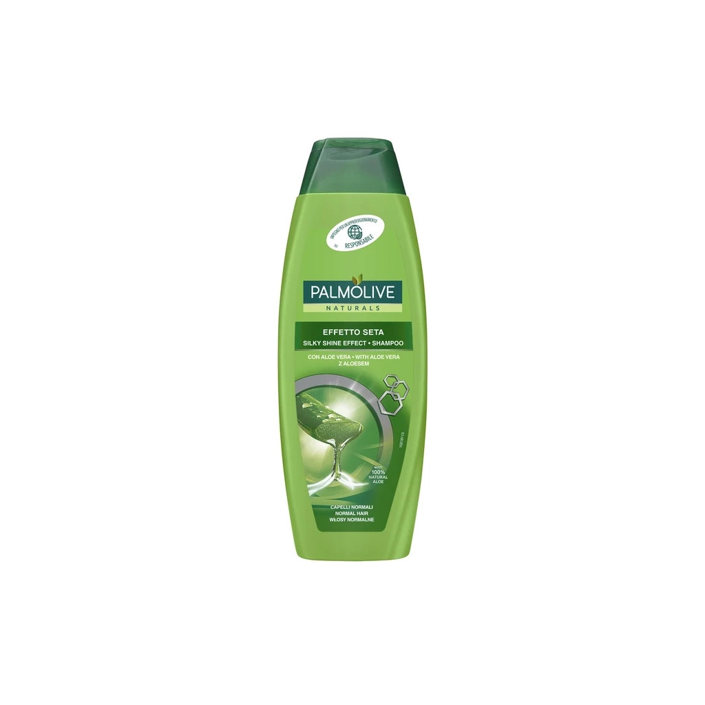Шампунь Palmolive Naturals Ефект блиску З алое вера 350 мл (8718951576971) - зображення 1