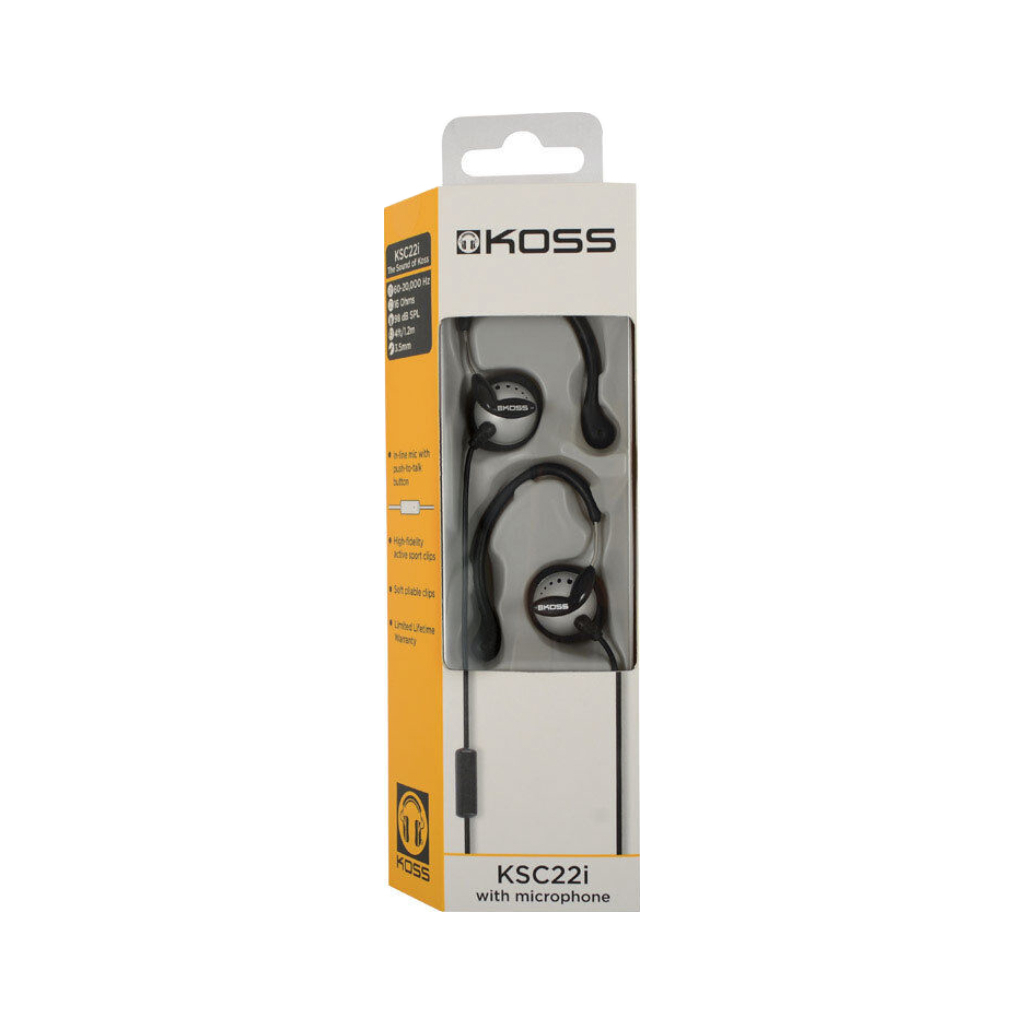 Навушники Koss KSC22i On-Ear Clip Mic (195273.101) - зображення 2