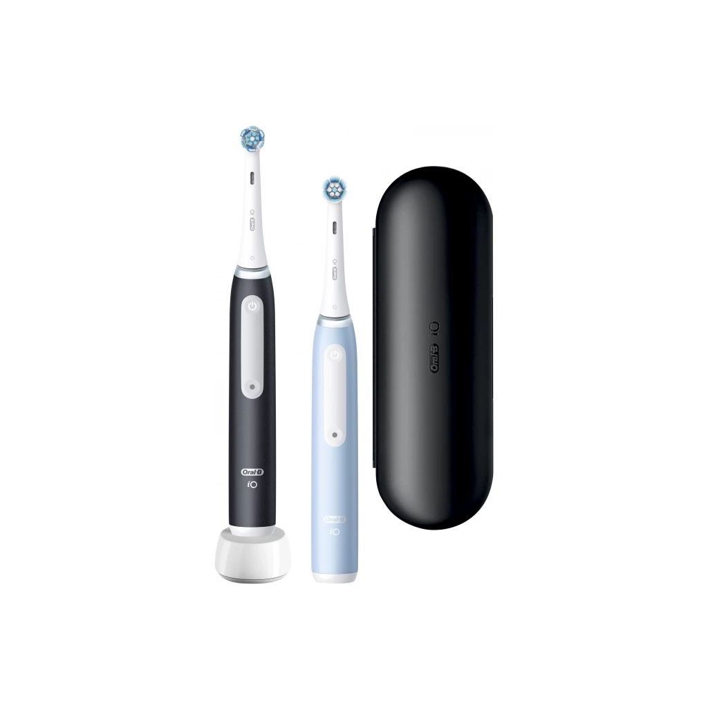 Електрична зубна щітка Oral-B iO Series 3 Duo Black & Blue (8006540731772) - зображення 1
