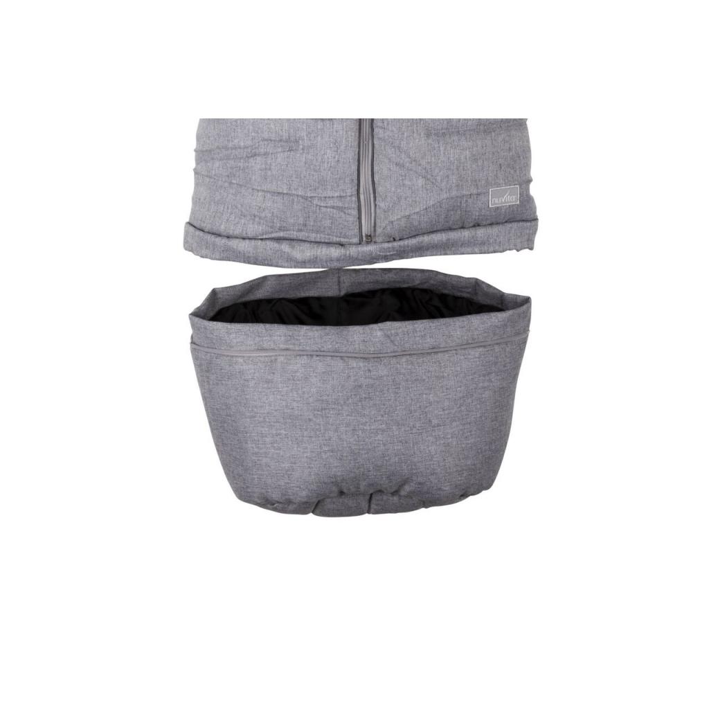 Зимовий конверт Nuvita CARRYON меланжевий сірий (NV9845CARRYONMELANGEGR) - зображення 4