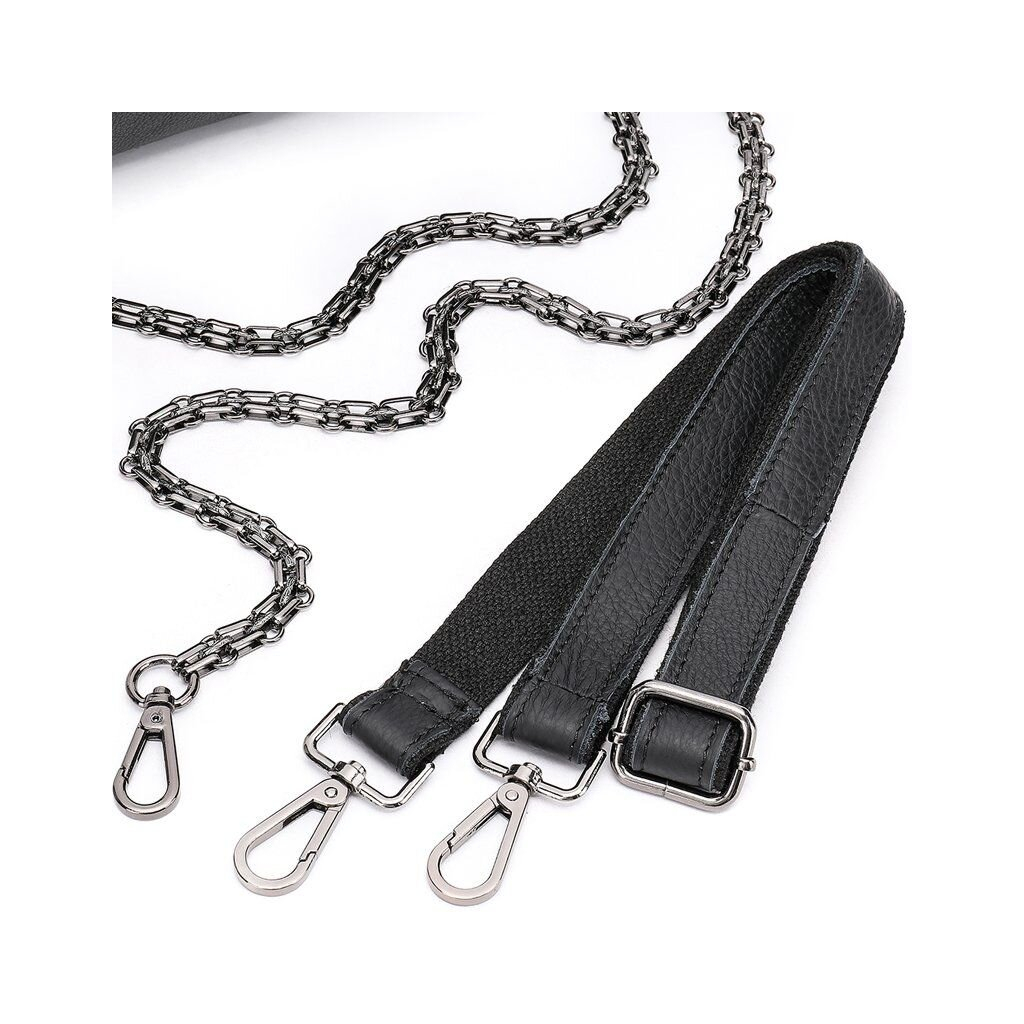 Сумка Vintage Шкіряна Чорна (20051) - зображення 11