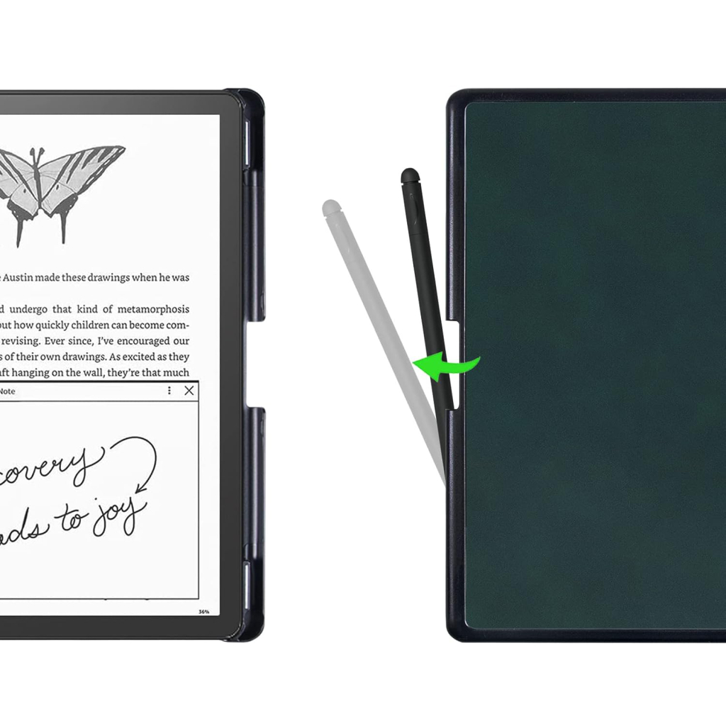 Чохол до електронної книги BeCover Smart Case Amazon Kindle Scribe 10.2" Dark Green (712579) - зображення 3