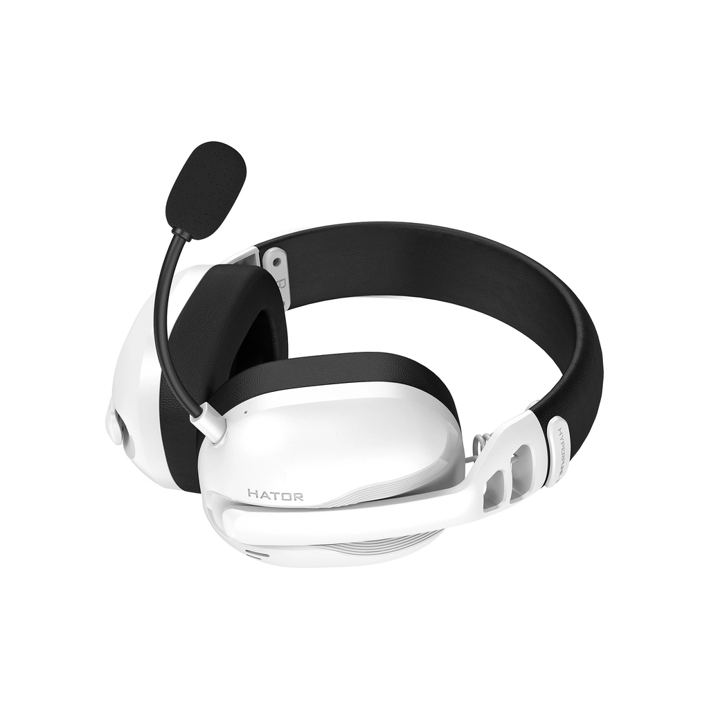Навушники Hator Hyperpunk 3 Wireless Hi-Res SyncHUB connection White (ESH16) - зображення 7