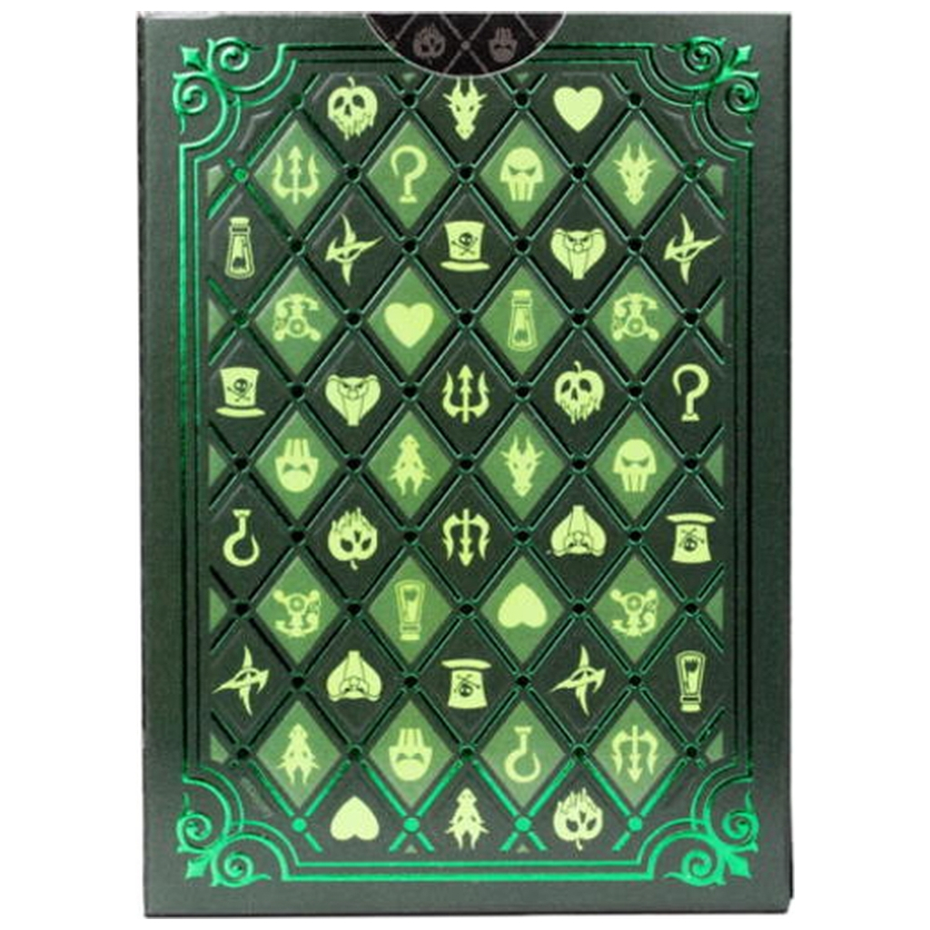 Гральні карти Bicycle Disney Villains (green) (ВР_БДВГ) - зображення 2