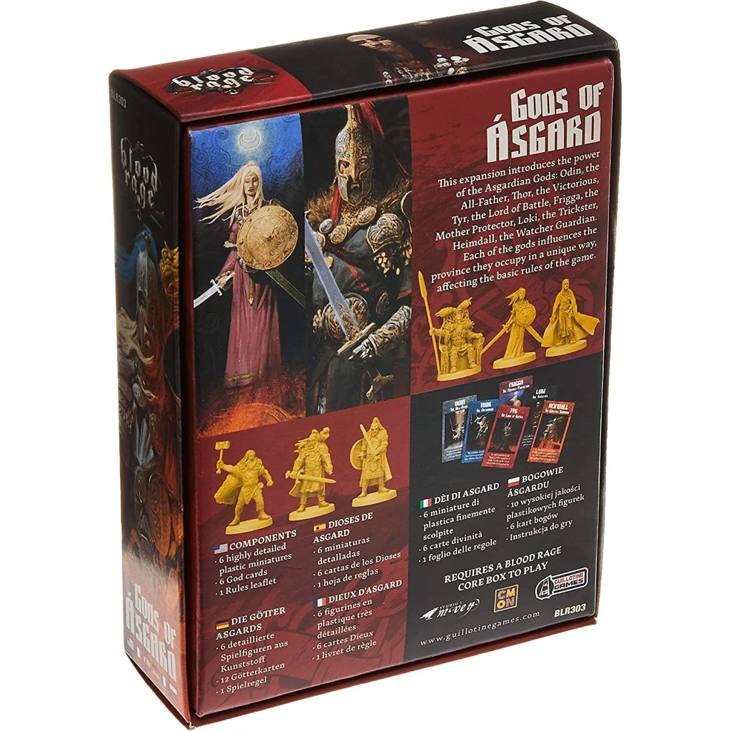 Настільна гра CMON Limited Blood Rage: Gods of Asgard (Кров і Лють: Боги Асгарда) доповнення англ. (889696002815) - зображення 3