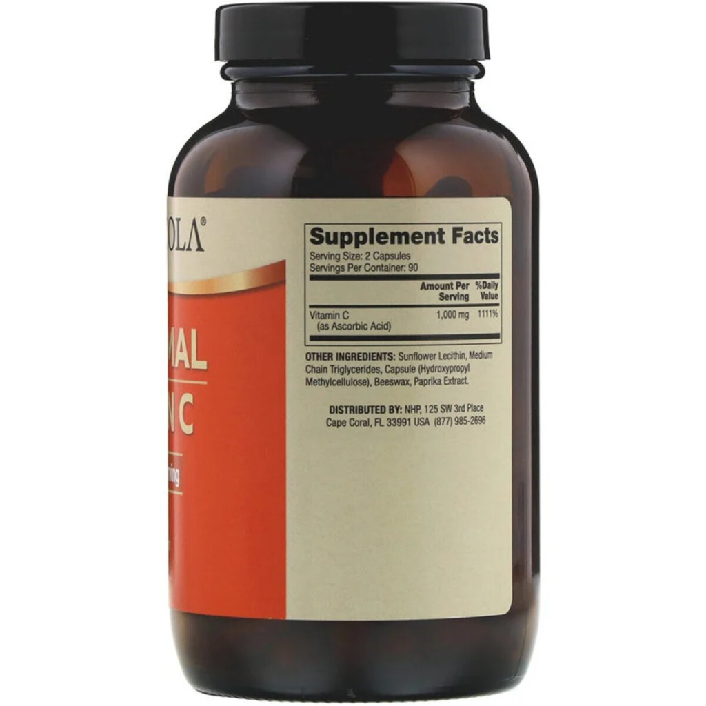 Вітамін Dr. Mercola Вітамін C в ліпосоми, 1000 мг, Liposomal Vitamin C, 180 капс (MCL-01559) - зображення 2