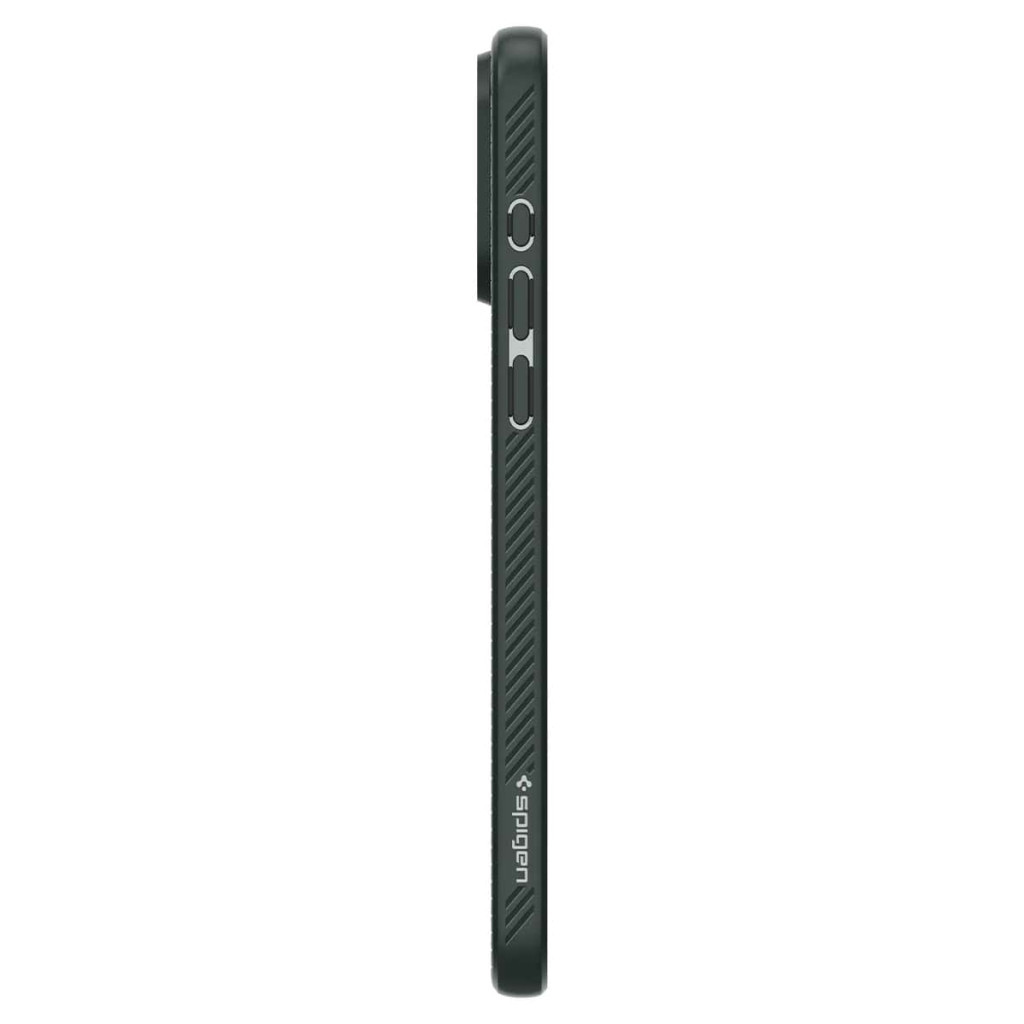 Чохол до мобільного телефона Spigen Apple iPhone 15 Pro Max Liquid Air Abyss Green (ACS06564) - зображення 10