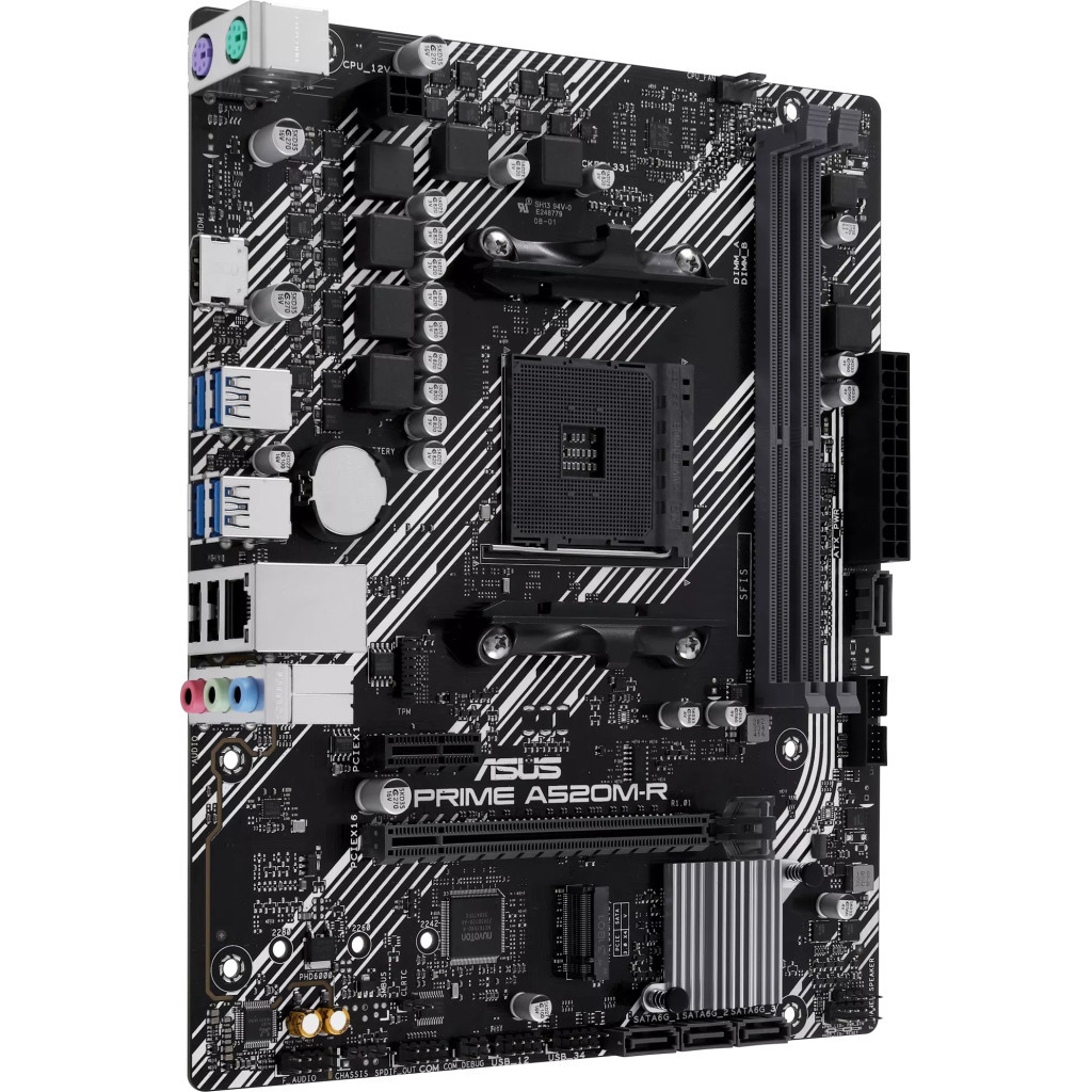 Материнська плата ASUS PRIME A520M-R - зображення 3