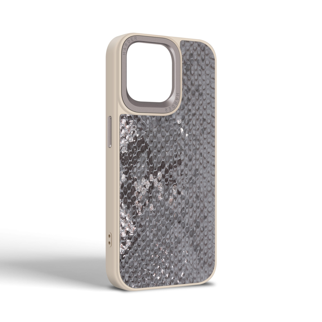 Чохол до мобільного телефона Harder Snake Pattern Apple iPhone 14 Pro Max Grey Silver (ARM76816) - зображення 2