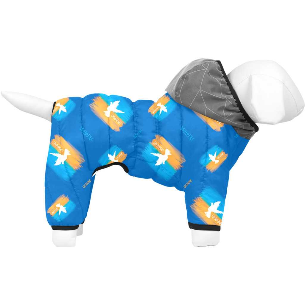 Комбінезон для тварин Collar WAUDOG Clothes Прапор M35 В 59-62 см, С 37-40 см (5436-0229) - зображення 3