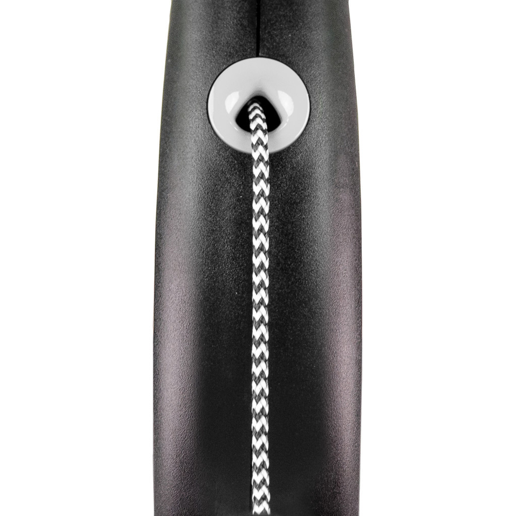 Повідець для собак Flexi Black Design М трос 5 м (чорний) (4000498033401) - зображення 2