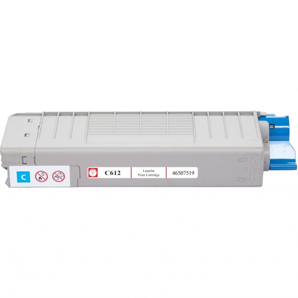 Тонер-картридж BASF OKI C612/ 46507519 Cyan (KT-46507519) - зображення 3