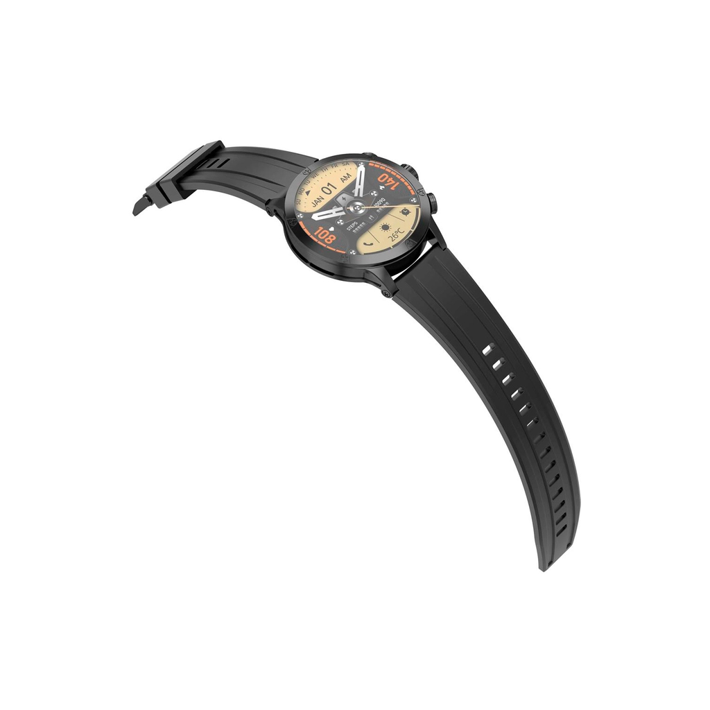 Смарт-годинник iMiki XPLORER Pro Black Silicone strap (ESW-XPLORER Pro-B) - зображення 5