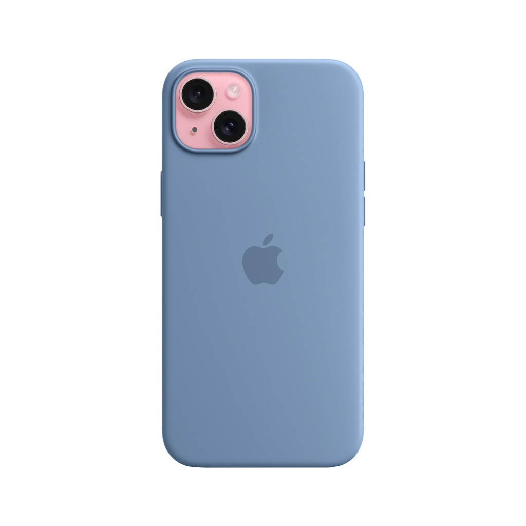 Чохол до мобільного телефона Apple iPhone 15 Silicone Case with MagSafe Winter Blue (MT0Y3ZM/A) - зображення 2