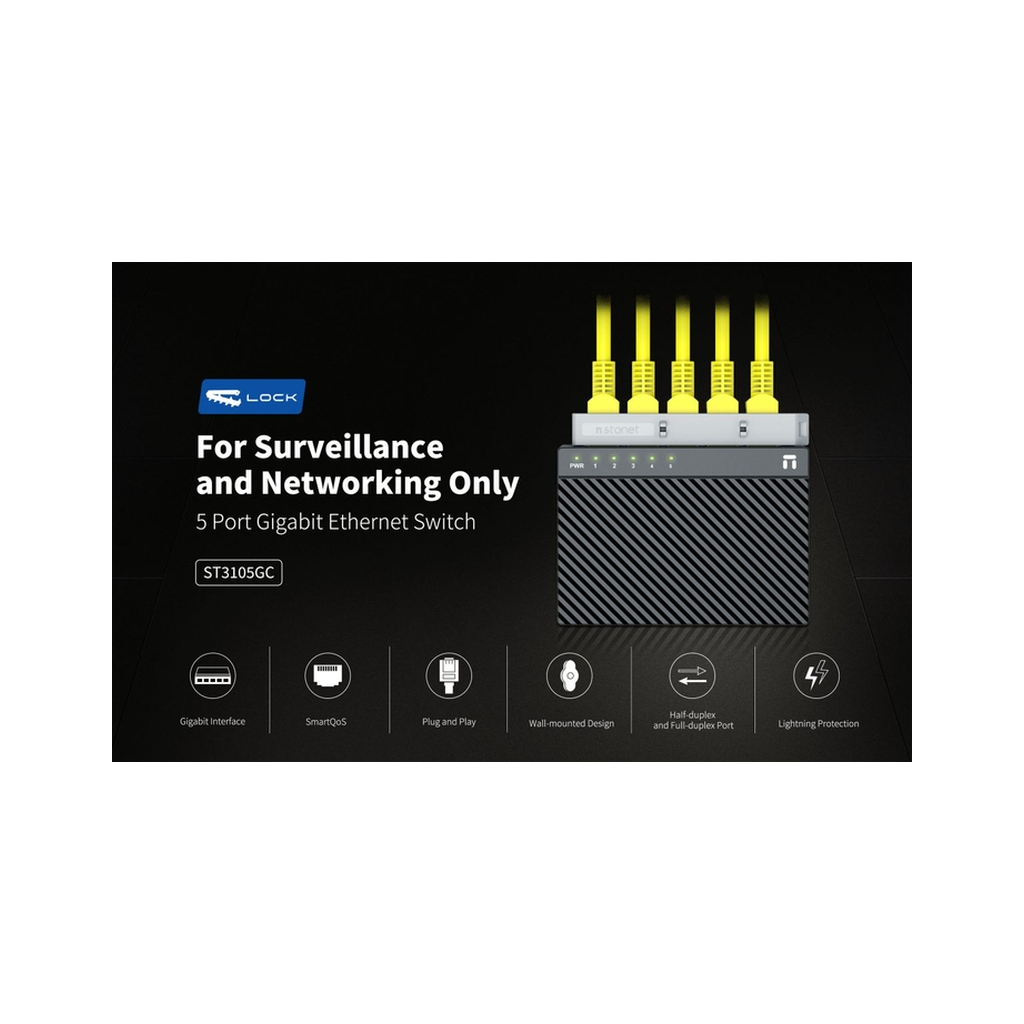 Комутатор мережевий Netis ST3105GC - изображение 9