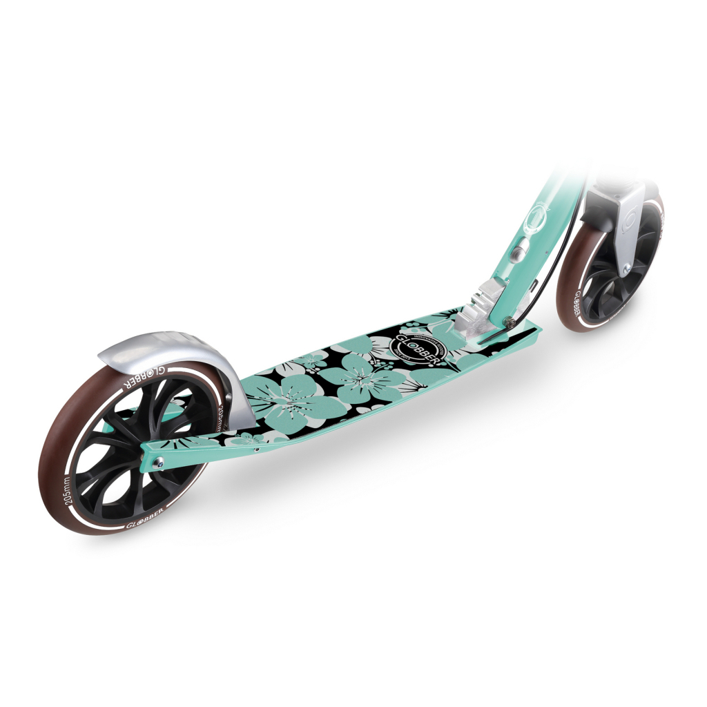 Самокат Globber NL205 Deluxe, з ручним гальмом, м''ятний (685-206) - зображення 6