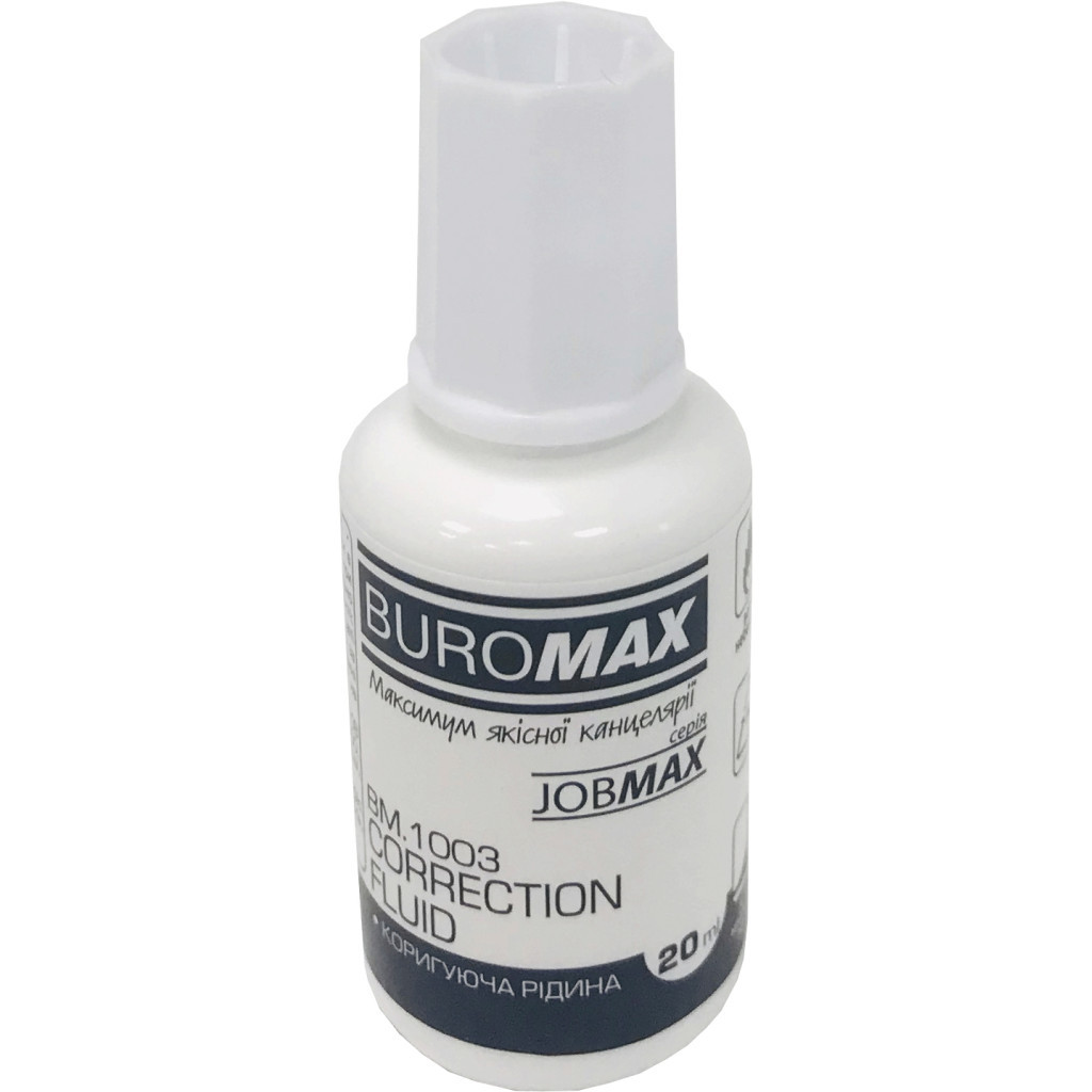 Коректор Buromax fluid "JOBMAX" 20ml (BM.1003) - изображение 1