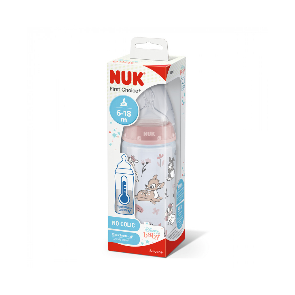 Пляшечка для годування Nuk First Choise Tiger 300 мл (3952432) - зображення 2