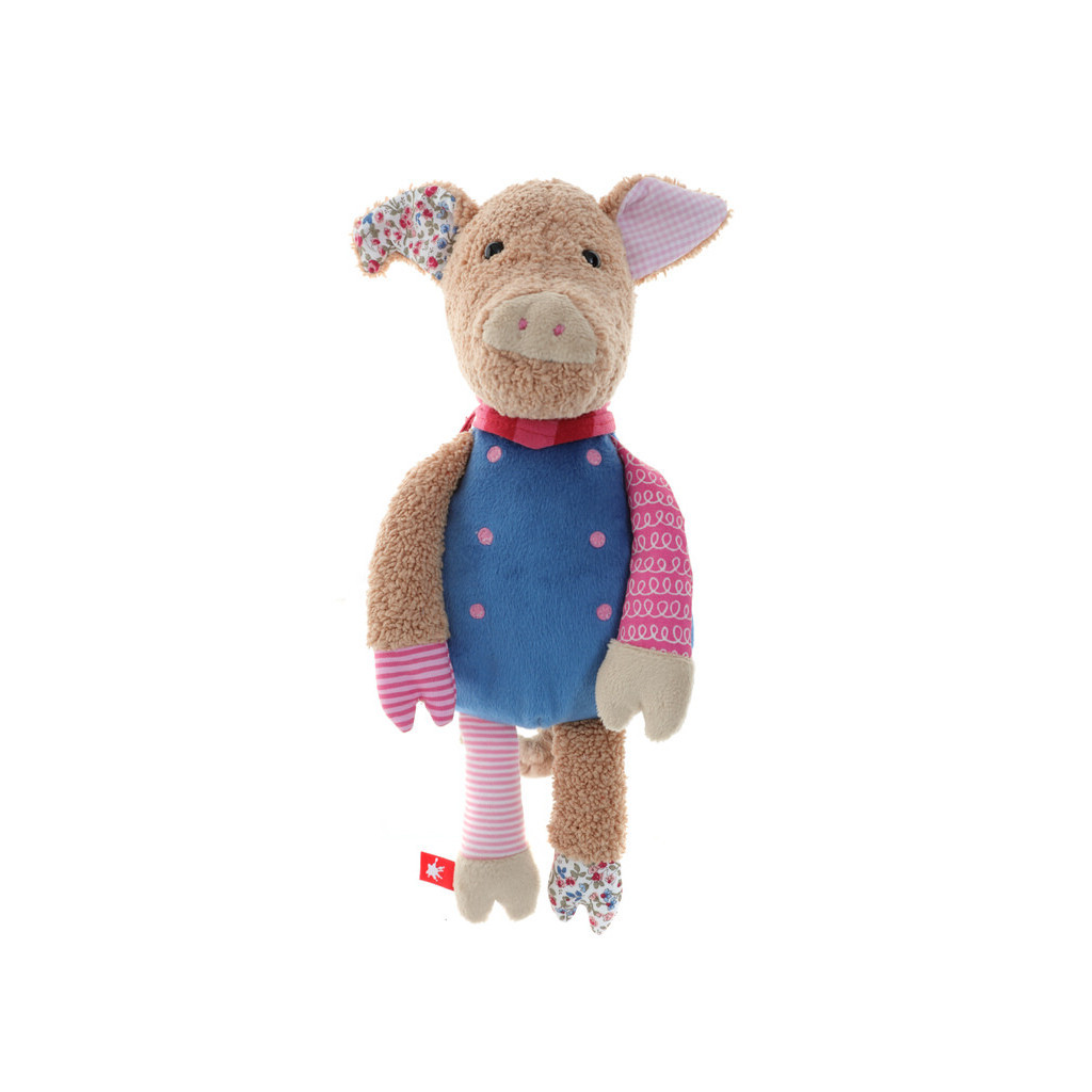 М'яка іграшка Sigikid Patchwork Sweety Свинка 31 см (38708SK) - зображення 9