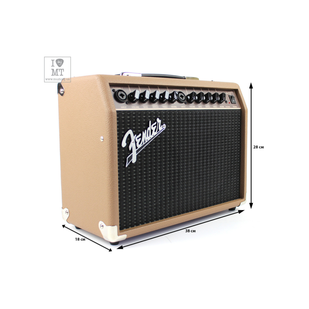 Комбопідсилювач Fender Acoustasonic 40 (227351) - зображення 2