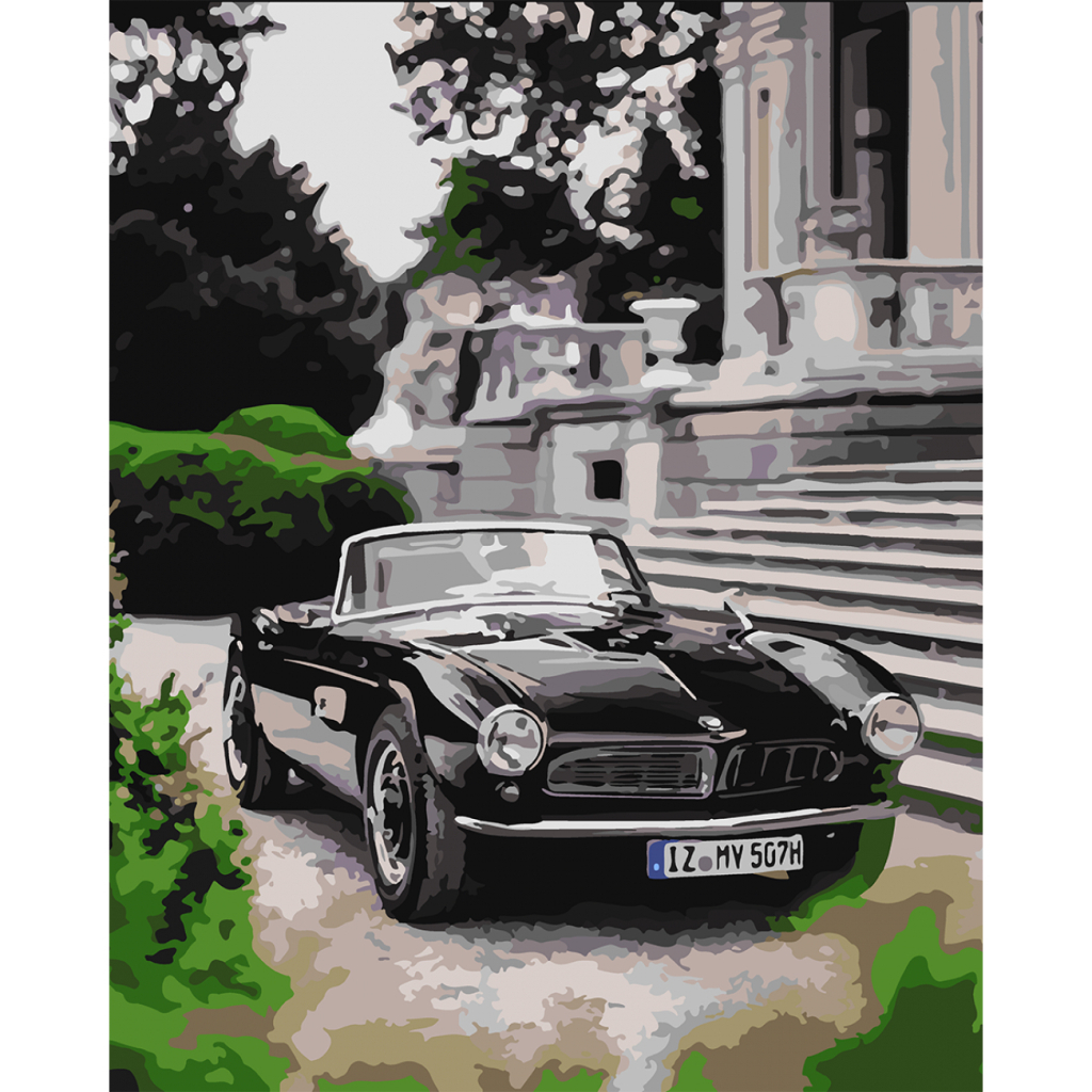 Картина по номерам Santi Ретро BMW 40*50 см (954284) - зображення 1