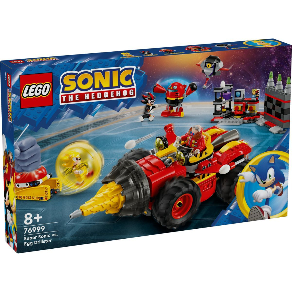 Конструктор LEGO Sonic the Hedgehog Супер Сонік проти Яйця-бурильника (76999) - зображення 1