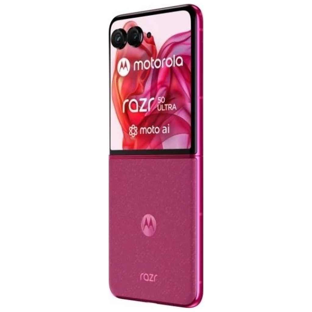 Мобільний телефон Motorola Razr 50 Ultra 12/512GB Hot Pink (PB1T0103RS) - зображення 7